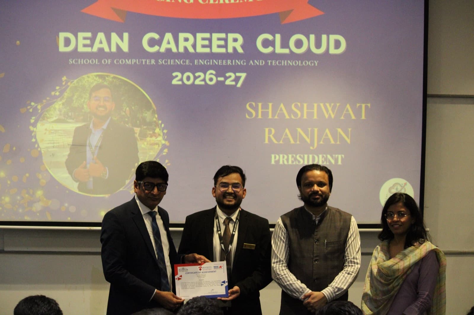 DCC Badging Ceremony